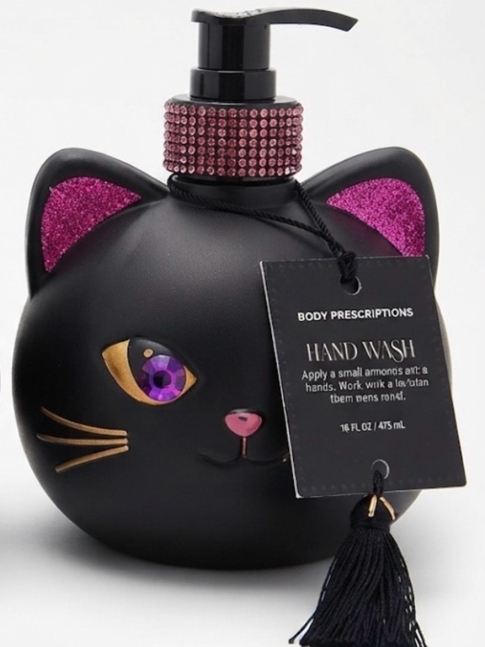 NWT ⚜️🐈‍⬛⚜️ Body Prescriptions Halloween Black Cat Cleansing Hand Soap - Picture 3 of 11